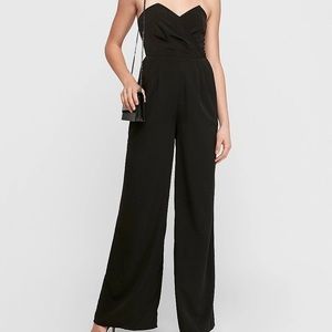 NWT Express Black Jumpsuit- Wide Leg